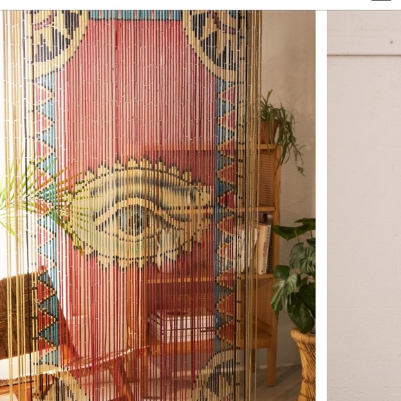 Other - bamboo door beads tarot cards all seeing eye psychic palm reader witch decor